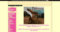 Desktop Screenshot of feeriedimage.blog4ever.com