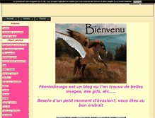 Tablet Screenshot of feeriedimage.blog4ever.com