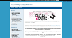 Desktop Screenshot of photos2sports.blog4ever.com