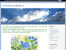 Tablet Screenshot of de-tortues-en-aiguilles-4.blog4ever.com