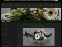 Tablet Screenshot of fleursdailleurs.blog4ever.com