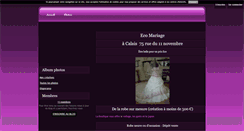 Desktop Screenshot of ecomariagecalais.blog4ever.com