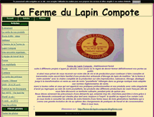 Tablet Screenshot of ferme-du-lapin-compote.blog4ever.com
