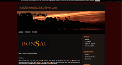Desktop Screenshot of marjolainelevieux.blog4ever.com