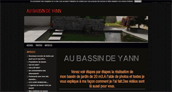 Desktop Screenshot of bassin-de-jardin.blog4ever.com