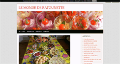 Desktop Screenshot of lemondederatounette.blog4ever.com