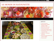 Tablet Screenshot of lemondederatounette.blog4ever.com