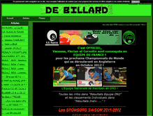 Tablet Screenshot of equipe-billard-roanne.blog4ever.com