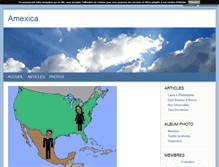 Tablet Screenshot of amexica.blog4ever.com