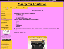 Tablet Screenshot of montgeron-equitation.blog4ever.com