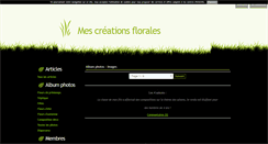 Desktop Screenshot of creaflor.blog4ever.com