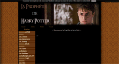 Desktop Screenshot of mondeharrypotter.blog4ever.com