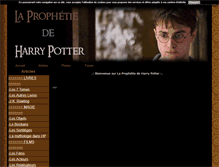 Tablet Screenshot of mondeharrypotter.blog4ever.com