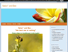 Tablet Screenshot of natur-and-bee-com.blog4ever.com