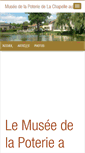 Mobile Screenshot of museedelapoteriedelachapelleauxpots.blog4ever.com