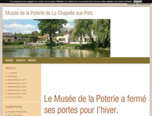 Tablet Screenshot of museedelapoteriedelachapelleauxpots.blog4ever.com