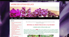 Desktop Screenshot of jardinsdescoteauxdeslacs.blog4ever.com