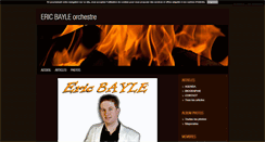 Desktop Screenshot of ericbayle.blog4ever.com