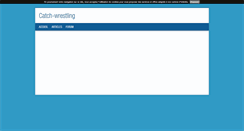 Desktop Screenshot of catch-wrestling.blog4ever.com