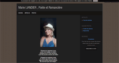 Desktop Screenshot of marie-liandier.blog4ever.com