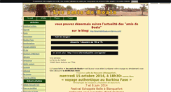 Desktop Screenshot of lesamisdeboala.blog4ever.com