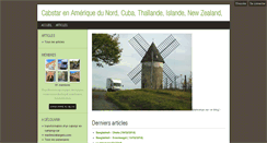 Desktop Screenshot of cabstar-oule.blog4ever.com