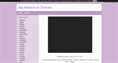 Desktop Screenshot of miniatures-de-timberline.blog4ever.com