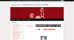 Desktop Screenshot of abmalicorne.blog4ever.com