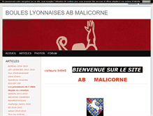 Tablet Screenshot of abmalicorne.blog4ever.com