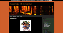 Desktop Screenshot of loiselleriedesmilleetunecouleurs.blog4ever.com
