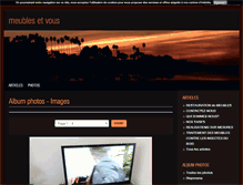 Tablet Screenshot of meublesetvous.blog4ever.com