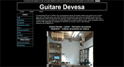 Desktop Screenshot of guitare-devesa.blog4ever.com