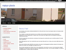 Tablet Screenshot of maisonphenix.blog4ever.com