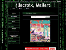 Tablet Screenshot of lacroix.blog4ever.com