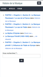 Mobile Screenshot of histoiredelamusique.blog4ever.com