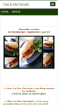 Mobile Screenshot of lafeechocolat.blog4ever.com