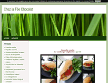 Tablet Screenshot of lafeechocolat.blog4ever.com