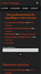 Mobile Screenshot of distri-chauffage.blog4ever.com