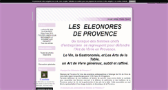 Desktop Screenshot of leseleonoresdeprovence.blog4ever.com