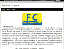 Tablet Screenshot of fraternitecitoyenne.blog4ever.com