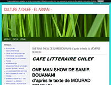 Tablet Screenshot of fenetre-sur-la-culture-a-chlef.blog4ever.com