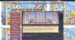 Desktop Screenshot of educationvirtuelle.blog4ever.com