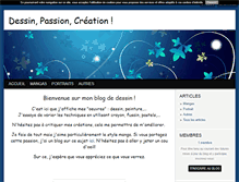 Tablet Screenshot of passiondessin.blog4ever.com
