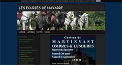 Desktop Screenshot of lesecuriesdenavarre.blog4ever.com