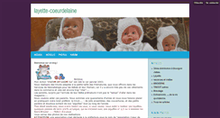 Desktop Screenshot of layette-coeurdelaine.blog4ever.com