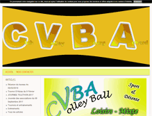 Tablet Screenshot of cvba.blog4ever.com