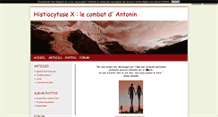 Desktop Screenshot of histiocytose.blog4ever.com