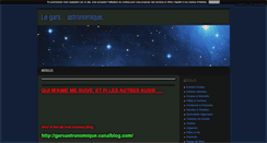 Desktop Screenshot of le-gars-astronomique.blog4ever.com