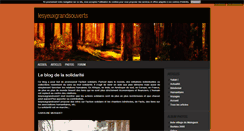 Desktop Screenshot of lesyeuxgrandsouverts.blog4ever.com