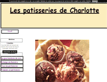 Tablet Screenshot of patisseriecharlotte.blog4ever.com